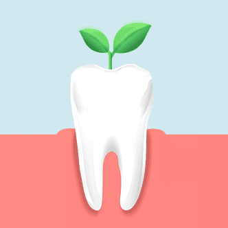 자연 치아의 회복