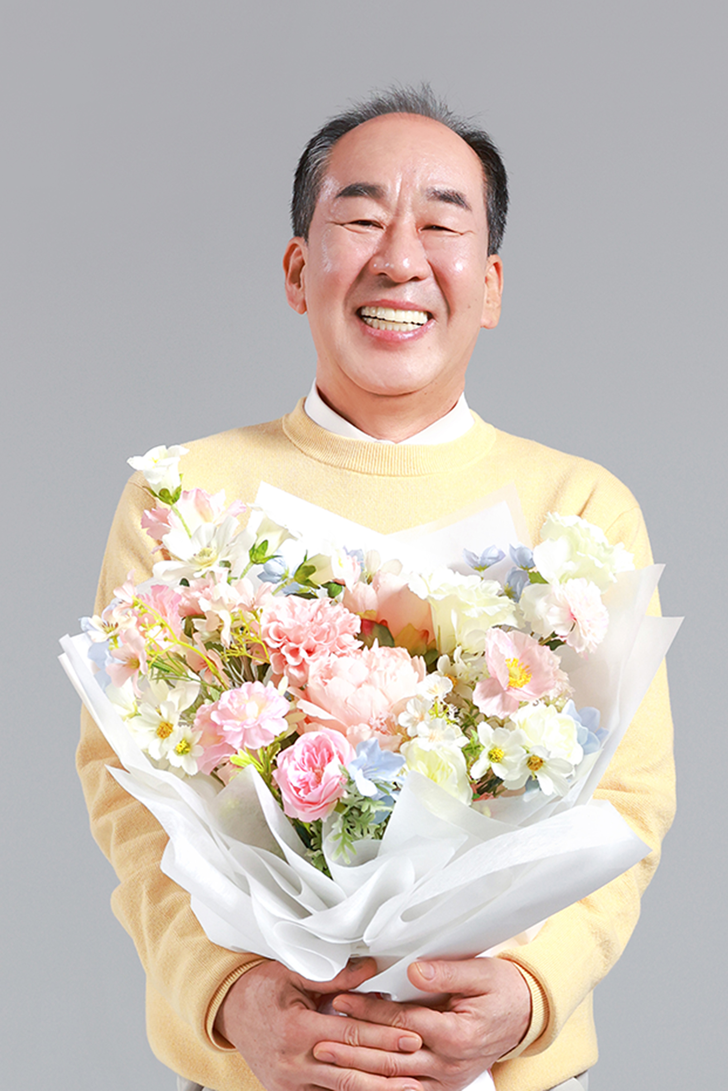 서로 바라보는 모녀
